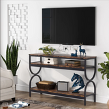 Settee LED Entryway Living Lounge Console Organizer Table