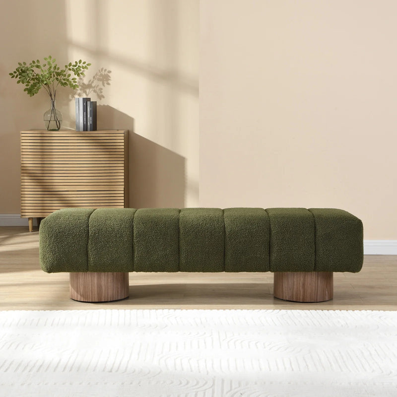 64" Upholstered Dining Bench