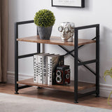 Curio Living Bedroom Bookcase Shelve Organizer Storage Rack