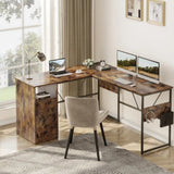 Fulcher Storage Organizer Cabinet Home Office Work Station Desk