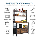 Ruperto Baker's Microwave Spice Cutlery Organizer Storage Rack Decor - waseeh.com