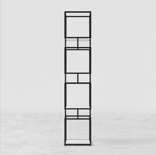 Cubic Tower Bookcase Organizer Rack Decor - waseeh.com