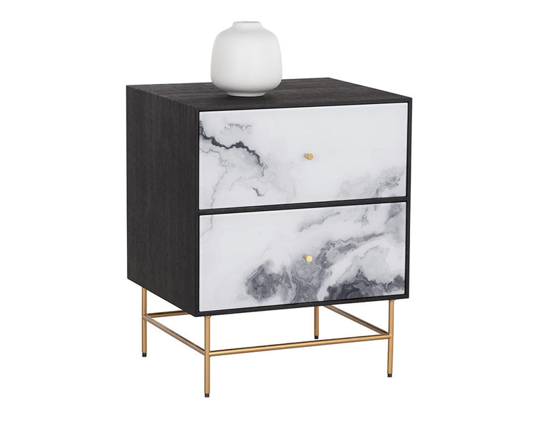 Cordero Nightstand Lounge Bedroom Side Table - waseeh.com