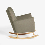 Boucle Sage Green Wilson Rocking Chair