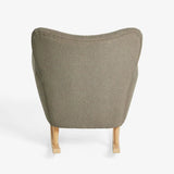 Boucle Sage Green Wilson Rocking Chair