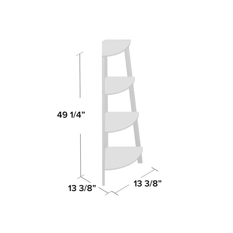 Joshy Corner Lounge Living Room Bookcase Organizer Rack Decor - waseeh.com