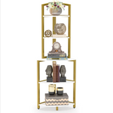 Plight Ladder Bookcase Shelve Kitchen Organizer Rack - waseeh.com