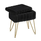 Vanity Stool with Storage For Living Room Bed Room