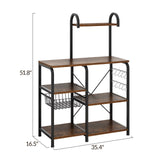 Ktaxon 5-Tier Bakers Kitchen Utility Microwave Oven Rack