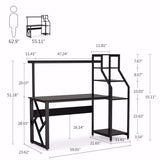 Timeless Maze Home Office Workstation Writing Organizer Desk Table - waseeh.com