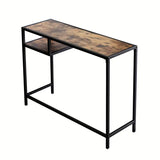 Narrow Entryway Small Hallway Desk Console Table