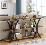 Vitrine Lounge Living Room Console Organizer Table - waseeh.com