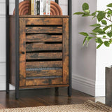 Multi Tier Tall Cabinet Bookcase Organizer Rack - waseeh.com