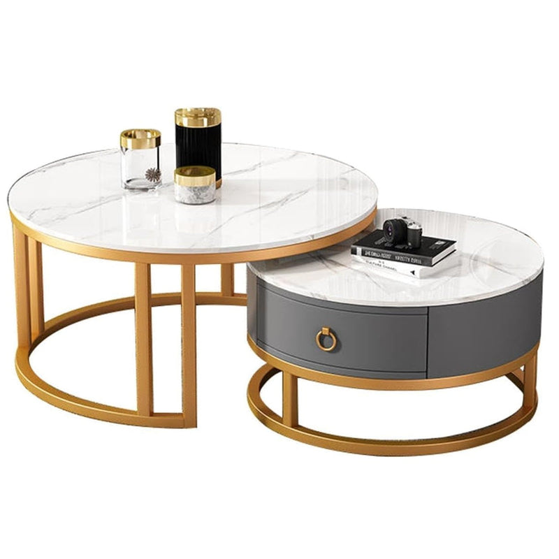 Tangula Modern Living Room Table Lounge Nesting Tables