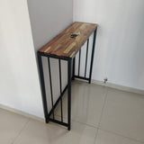 HIRVALL Narrow Entryway Small Hallway Desk Console Table Sofa Table