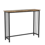 HIRVALL Narrow Entryway Small Hallway Desk Console Table Sofa Table