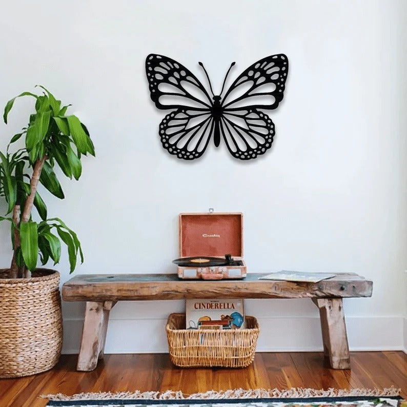 Buterfly Metal Wall Decor