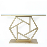 Quadratic Living Lounge Drawing Room Console Table - waseeh.com