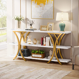 Vitrine Lounge Living Room Console Organizer Table - waseeh.com