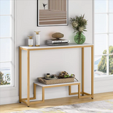 Concourse Lounge Living Room Entryway Organizer Console Table - waseeh.com