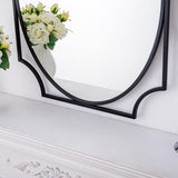 Oval Shape Living Room Mirror for Wall Decor