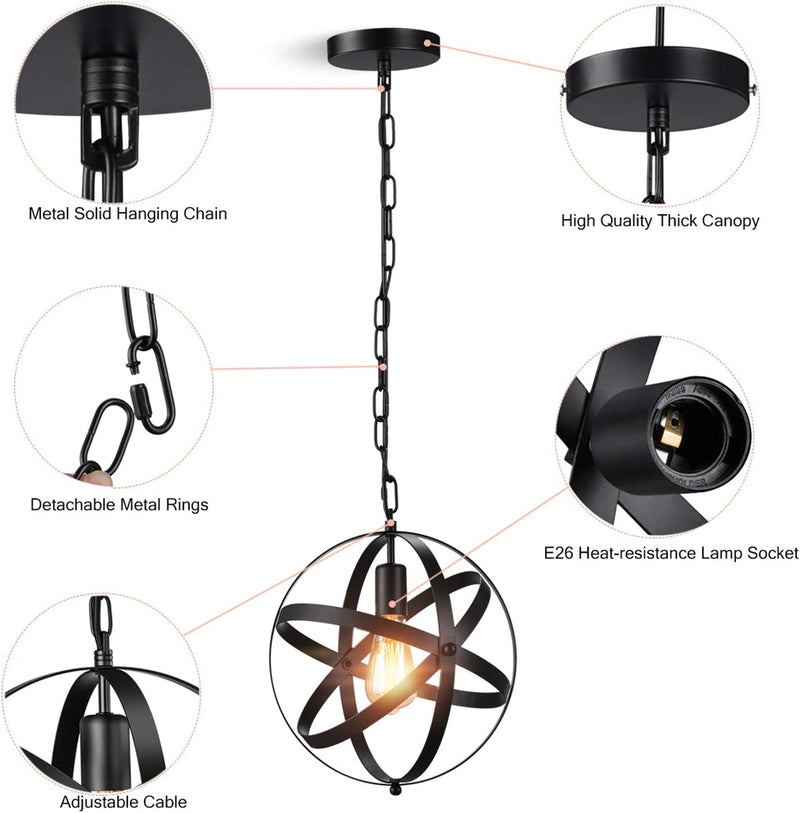 Licperron Pendant Ceiling Lamp Light - waseeh.com