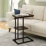 Novilla Snack Side Table C Shaped End Table Couch Table