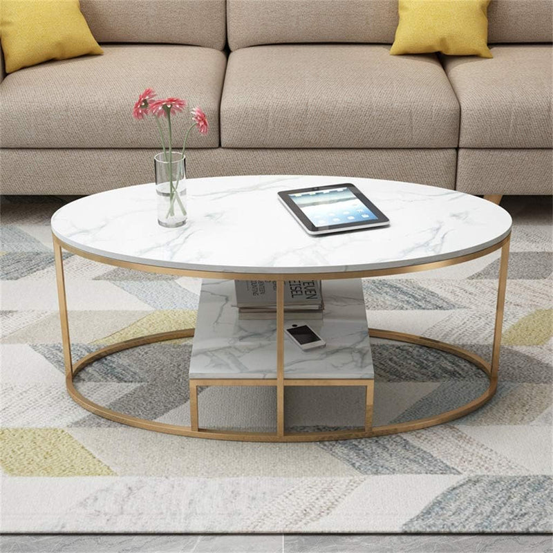 Oval Middo Living Lounge Center Coffee Table