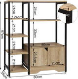 Shei Standing Shelve Drawing Lounge Living Room Bookcase Storage Cabinet Rack