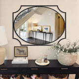 Oval Shape Living Room Mirror for Wall Decor