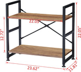 Curio Living Bedroom Bookcase Shelve Organizer Storage Rack - waseeh.com