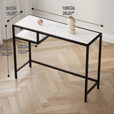 Narrow Entryway Small Hallway Desk Console Table