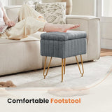 Vanity Stool with Storage For Living Room Bed Room