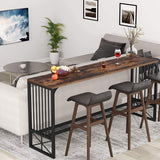 Tekavo Narrow Hallway Table Entryway Media Living Lounge Console Table
