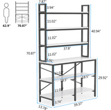 Credenza Kitchen Living Room Bookcase Organizer Storage Rack Decor - waseeh.com