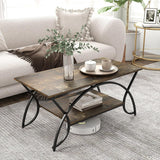 Cosablancy Modern Rectangular End Living Room Office Lounge Center Table