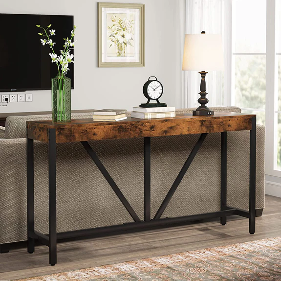 Vestibule Living Lounge Entryway Room Organizer Console Table - waseeh.com