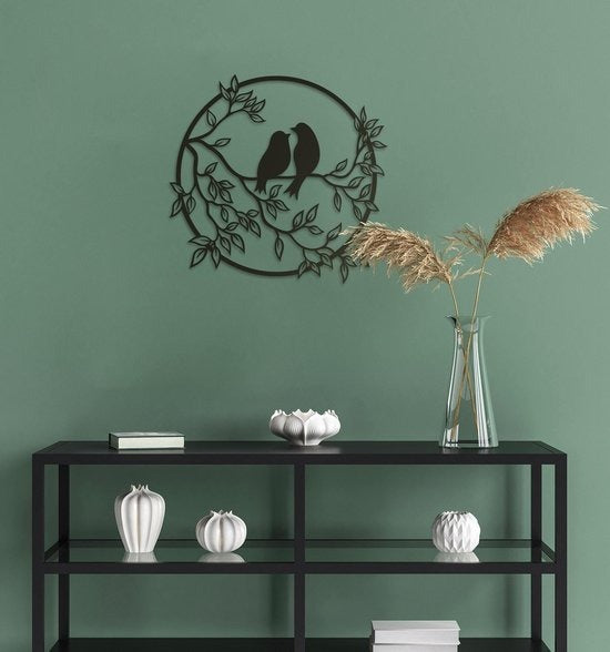 Love Bird Metal Wall Decor