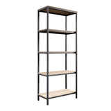 Arturs Bookcase Storage Organizer Rack (5-Tier) - waseeh.com