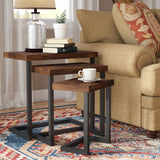 Centra Nesting Bedside Coffee Laptop Office Tables (Set of 3) - waseeh.com