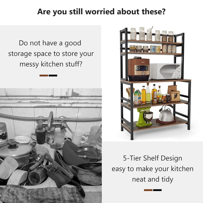 Margaret & Geyer Bakers Rack (5 Tier) - waseeh.com