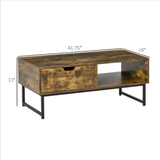 Jerado Living Room Lounge Centre Coffee Storage Table - waseeh.com