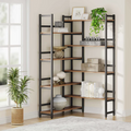 Taboret Corner Living Bedroom Bookcase Organizer Storage Rack Decor - waseeh.com