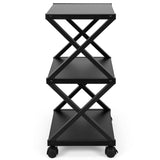 Caster Rolling Home Office Side Table Trolley - waseeh.com