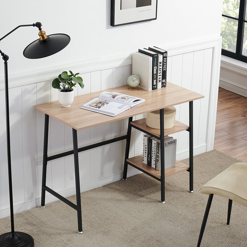 Aragon Home Office Workstation Writing Organizer Desk Table - waseeh.com