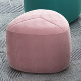 Pumpkin shaped stool for living room bed room