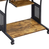 Rosita Multiple Layer Computer Desk - waseeh.com