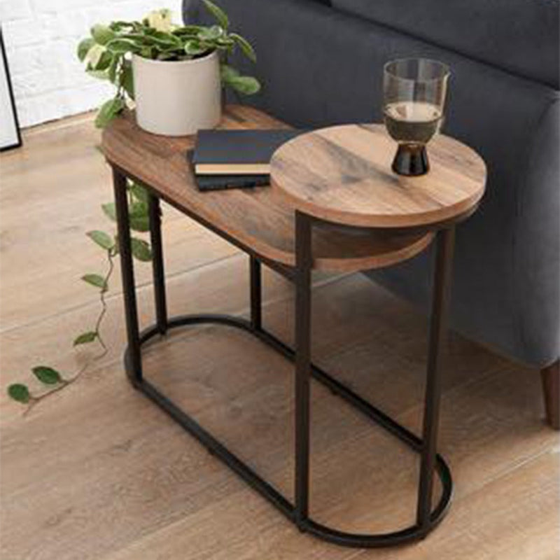 Bronx Tiered Bedside Coffee Table - waseeh.com