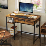 Occonor Home Office Writing Organizer Desk Drawer Table - waseeh.com