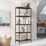 Arturs Bookcase Storage Organizer Rack (5-Tier) - waseeh.com